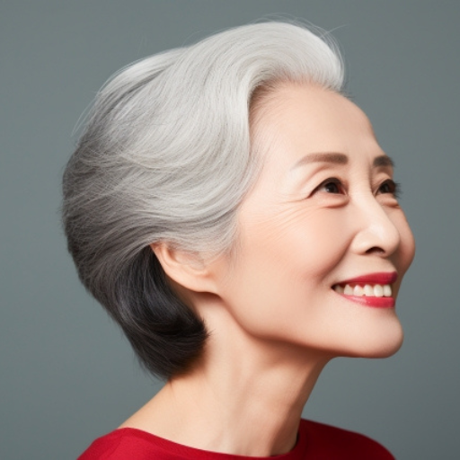 世田谷区桜丘にある美容室 シニア向け 大人のこだわり美容室KOKIA
60代シニア